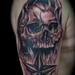 Tattoos - Skull and Nor Cal Star filagree - 72861